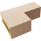 Ekena Millwork 3"W x 9"D x 6"H Classic Chapel Hill Rough Cedar Woodgrain TimberThane Corbel, Primed Tan CORUR03X09X06CHPRCPR - alternate 3